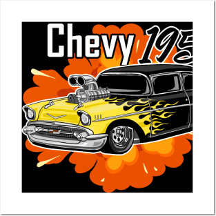 CHEVY 1957 Posters and Art